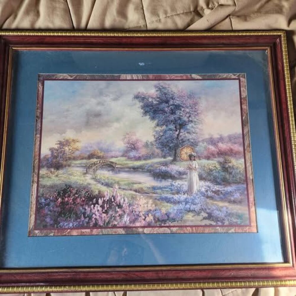 Lee K. Parkinson Framed Landscape Print 22.5 in x 18.5 in